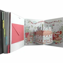 Livre de naissance terracotta 88 pages (personnalisable)