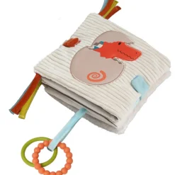 Livre d'éveil 2 en 1 Les Amis Dinos