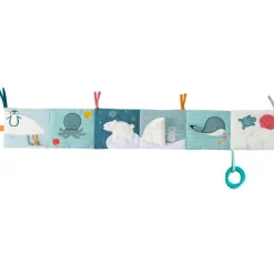 Livre d'éveil en tissu 3 en 1 Océan