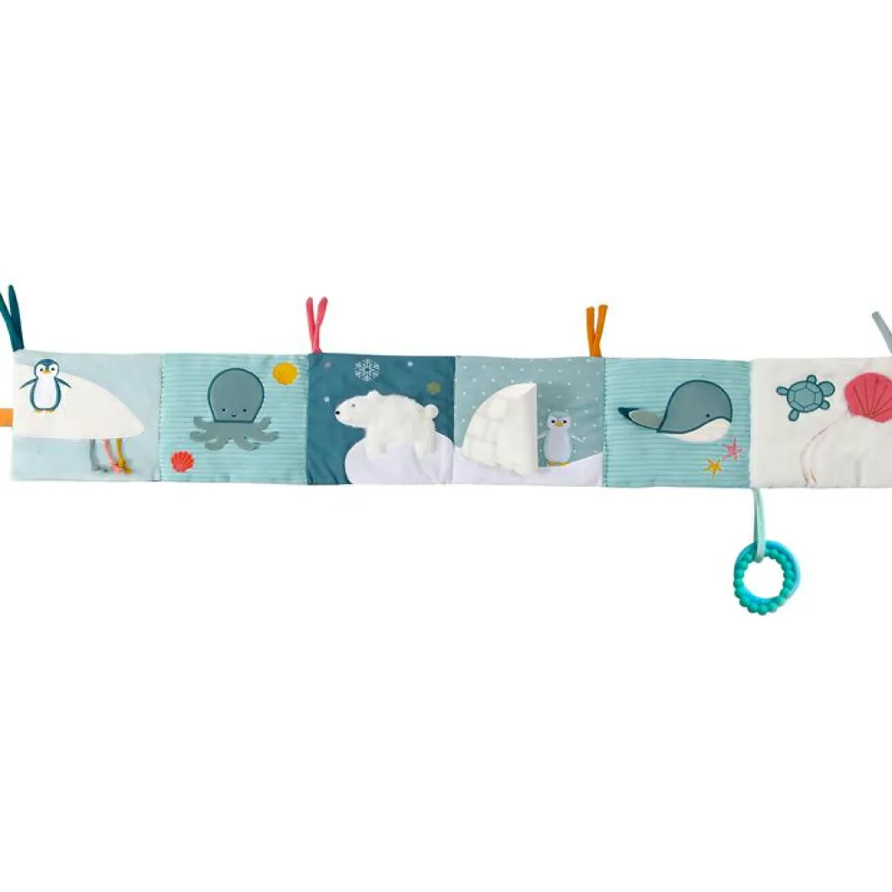 Livre d'éveil en tissu 3 en 1 Océan