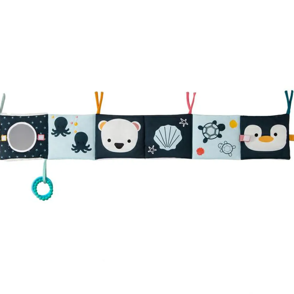 Livre d'éveil en tissu 3 en 1 Océan