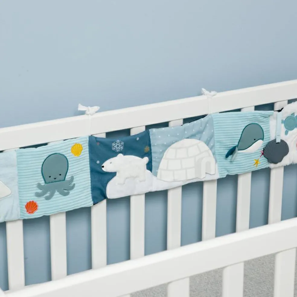 Livre d'éveil en tissu 3 en 1 Océan