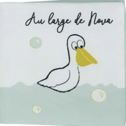 Livre d'éveil en tissu Au large de Nova