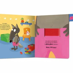 Livre Je decouvre avec P'tit Loup P'tit Loup apprend à s'habiller
