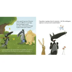 Livre Le loup qui apprivoisait ses émotions