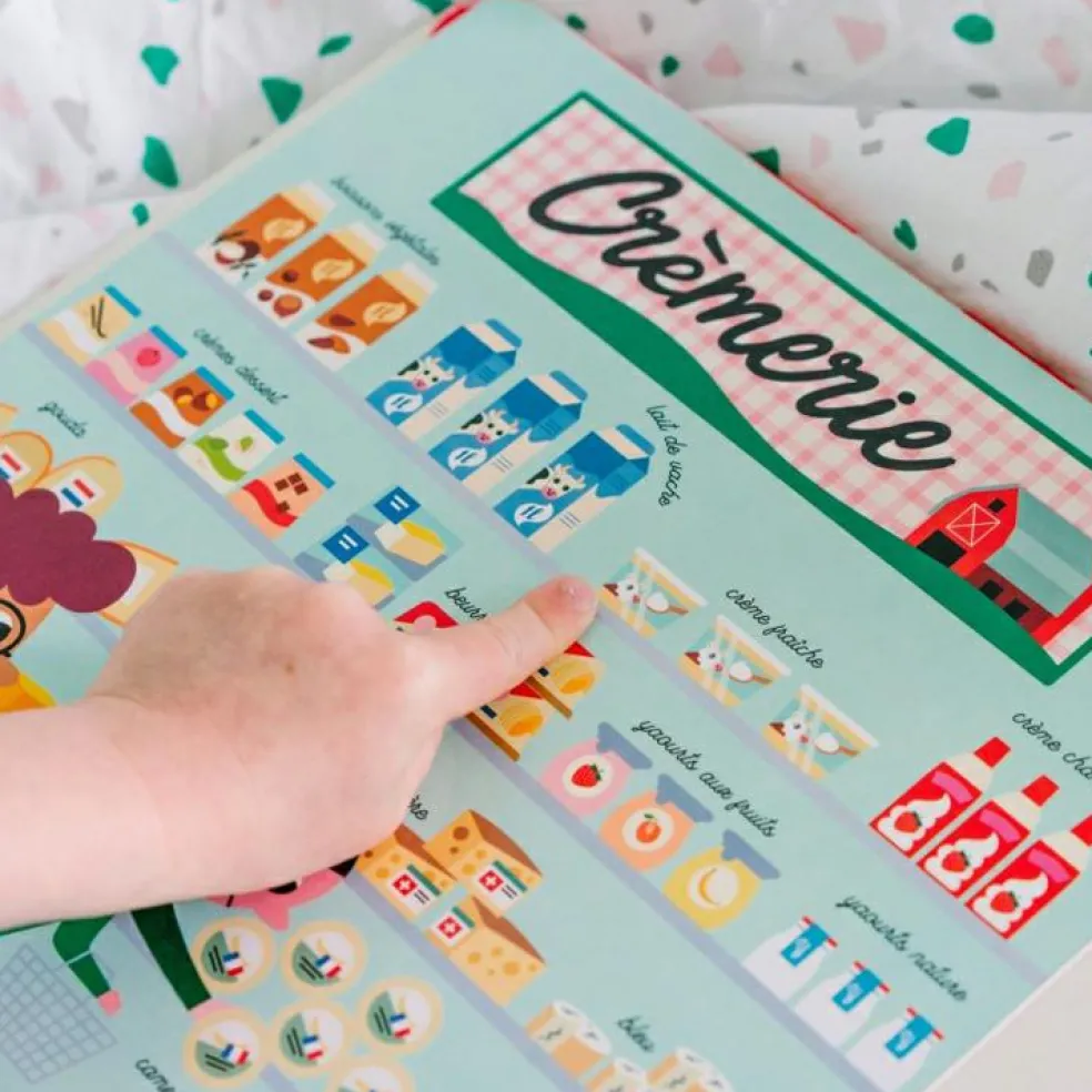 Livre Ma grande épicerie : les essentiels du quotidien illustrés et expliqués aux enfants