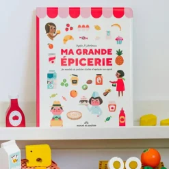 Livre Ma grande épicerie : les essentiels du quotidien illustrés et expliqués aux enfants