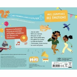 Livre Mes premiers livres à écouter Mes comptines des émotions