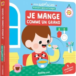 Livre Mon anim'agier Premiers apprentissages - Je mange comme un grand