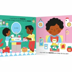 Livre Mon anim'agier Premiers apprentissages - Je mange comme un grand