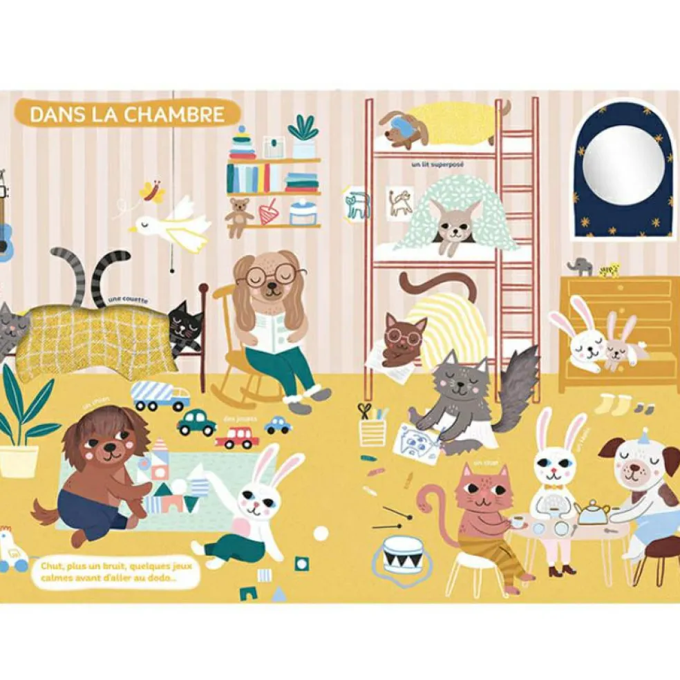 Livre Mon très grand livre d'éveil : Bonne nuit les animaux !