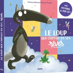 Livre pop-up Le loup qui croyait en ses rêves