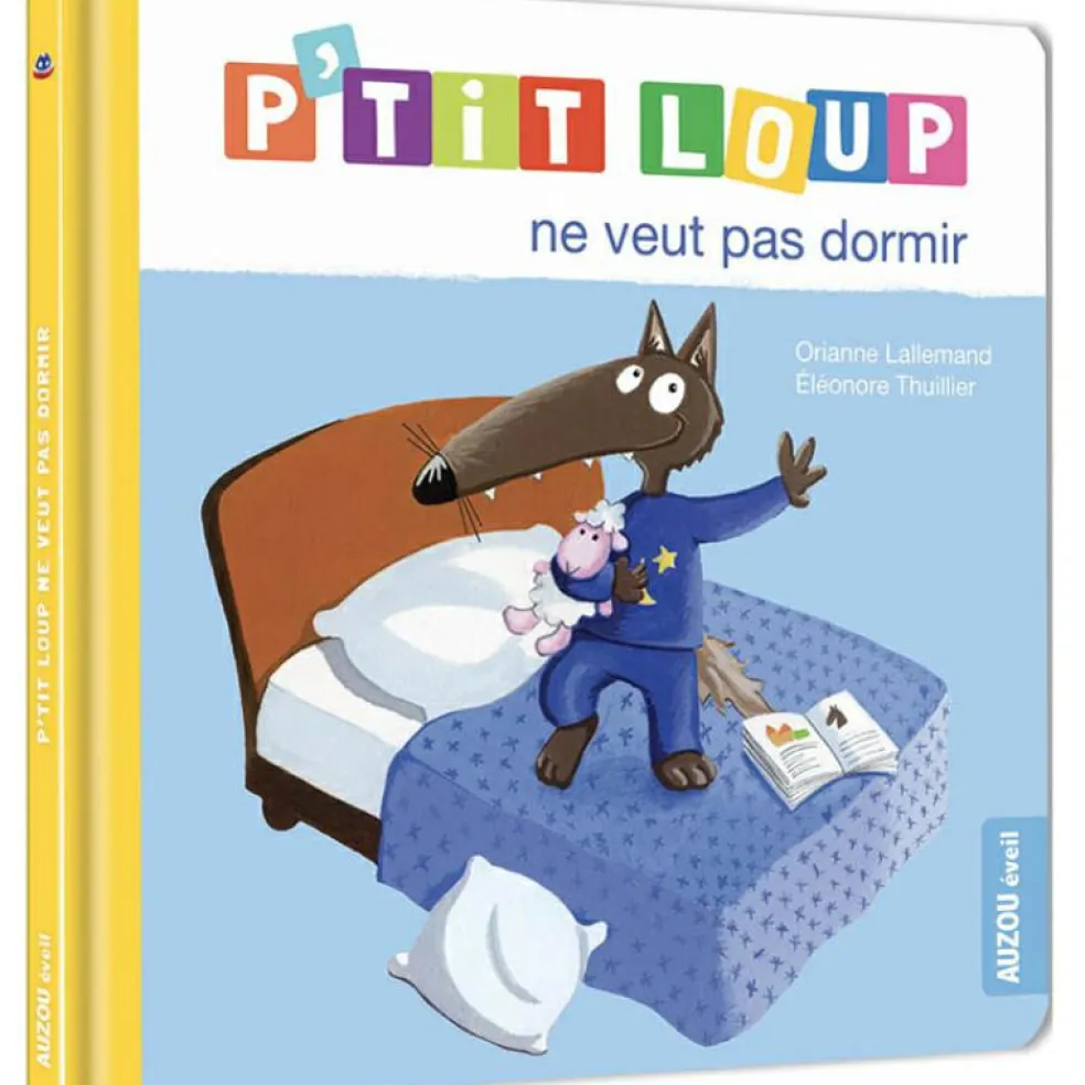 Livre P'tit loup ne veut pas dormir