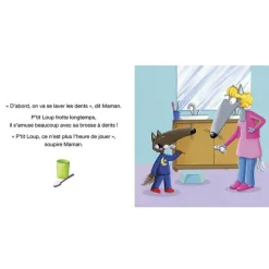 Livre P'tit loup ne veut pas dormir