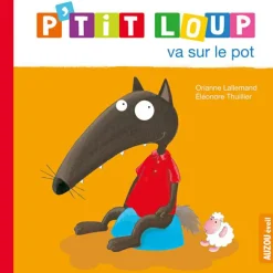 Livre P'tit loup va sur le pot