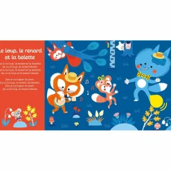 Livre sonore Mes super comptines d'animaux