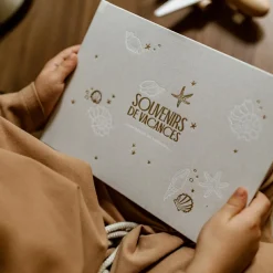 Livre souvenirs de vacances en lin (112 pages)