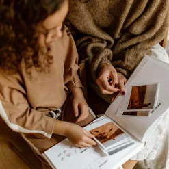 Livre souvenirs de vacances en lin (112 pages)