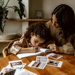 Livre souvenirs de vacances en lin (112 pages)