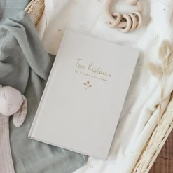 Livre souvenirs Ton histoire tes 10 premières années grège