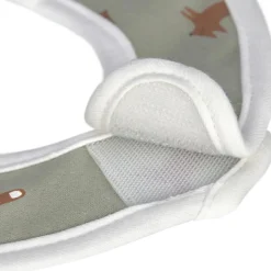 Lot 5 bavoirs en éponge coton bio Little Forest Renard