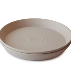 Lot de 2 assiettes rondes Vanilla