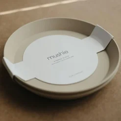 Lot de 2 assiettes rondes Vanilla