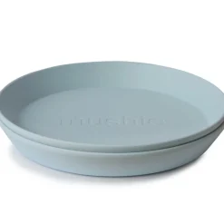 Lot de 2 assiettes rondes Powder blue