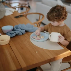 Lot de 2 assiettes rondes Powder blue