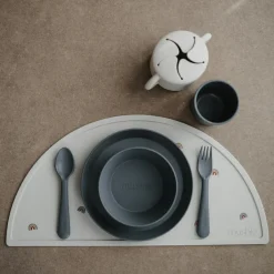 Lot de 2 assiettes rondes Smoke