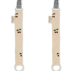 Lot de 2 attaches sucettes Cherry
