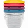 Lot de 4 Babybols avec couvercles de couleurs (120 ml)