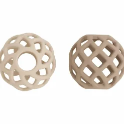 Lot de 2 balles de préhension Clay-Warm Linen