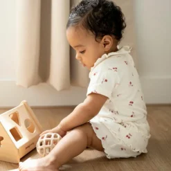 Lot de 2 balles de préhension Clay-Warm Linen