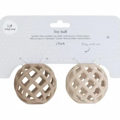 Lot de 2 balles de préhension Clay-Warm Linen
