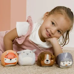 Lot de 4 balles doudous Ferme Doodballs