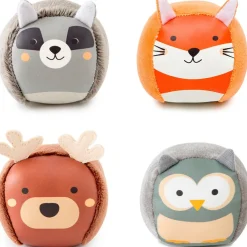 Lot de 4 balles doudous Forêt Doodballs