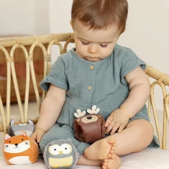 Lot de 4 balles doudous Forêt Doodballs