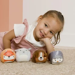 Lot de 4 balles doudous Forêt Doodballs