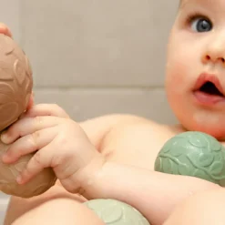 Lot de 2 balles sensorielles vertes