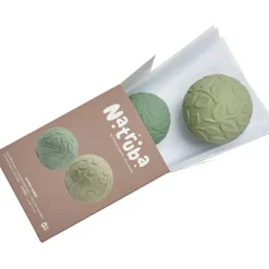 Lot de 2 balles sensorielles vertes