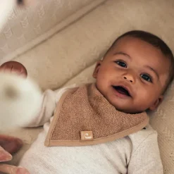 Lot de 2 bavoirs bandana Biscuit