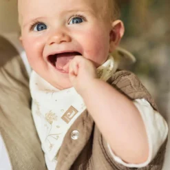 Lot de 2 bavoirs bandana Leafy Dreams