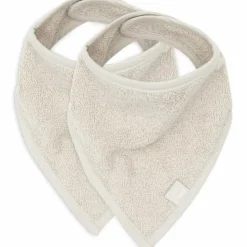 Lot de 2 bavoirs bandana Nougat