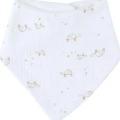 Lot de 2 bavoirs bandanas Mix & Match tortue