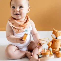 Lot de 3 bavoirs bandanas Fierce Fox