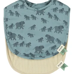 Lot de 2 bavoirs de naissance Enchanting Elephant
