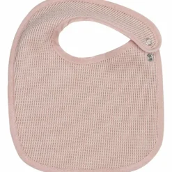 Lot de 6 bavoirs de naissance Nid d'abeille Rose