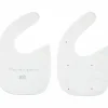 Lot de 2 bavoirs de naissance Noël