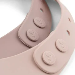 Lot de 2 bavoirs en silicone Ozzo Rose
